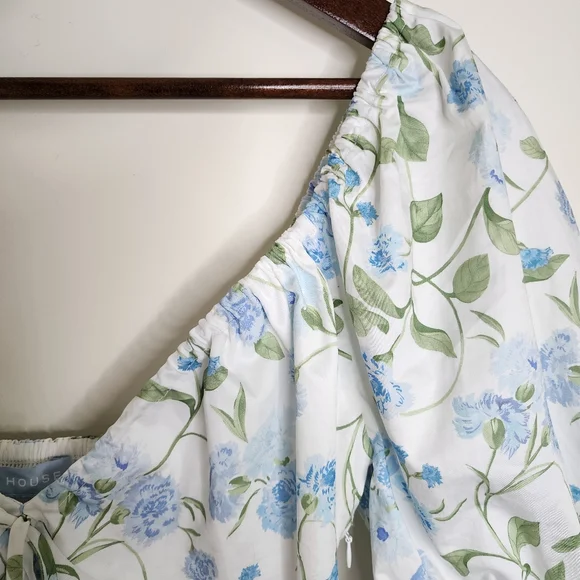 Hill House Ophelia Floral Puff Sleeve Mini Dress Small Cottagecore Picnic Boho - Picture 11 of 16